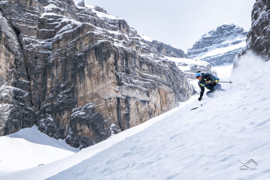 Viaggio Pinzolo Campiglio Dolomiti Adamello glacier ghiacciaio sci alpinismo ski tour travel dolomites ski experience