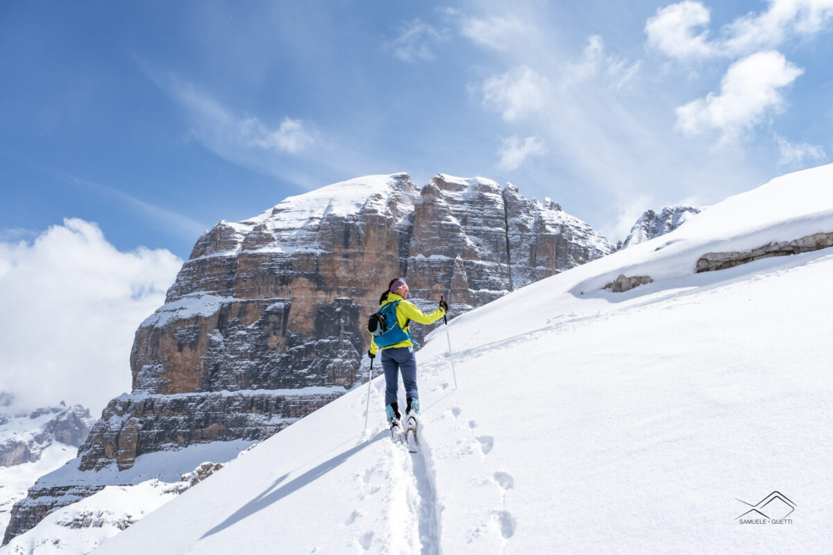 Viaggio Pinzolo Campiglio Dolomiti Adamello glacier ghiacciaio sci alpinismo ski tour travel dolomites ski experience